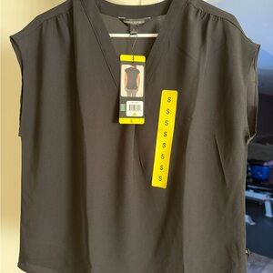 Banana Republic Black Cap Sleeve Top